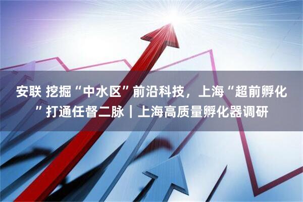 安联 挖掘“中水区”前沿科技，上海“超前孵化”打通任督二脉｜上海高质量孵化器调研